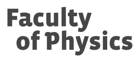 Faculty of Physics at the University of Warsaw logo